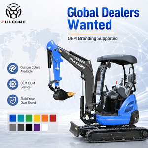 Mini Excavadora FULCORE Dealer Choice para Pequeños Contratistas y Alquiler, con Motor Kubota y Orugas <span class=keywords><strong>de</strong></span> Acero - Product Image 3