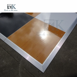 Wholesale Dance Floor Panel with Aluminum Edge Customized Dance Floor Panel for Wedding Parties - Product Image 5