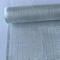 Tissu en fibre de verre tissé 400 g/m² en rouleau pour la lamination des planches de surf