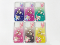 Coque de téléphone de luxe à motif floral pour iPhone 18 17 16 15 14 13 12 11, coque arrière scintillante et féminine pour Samsung A07 A17 A16 A06 A15 A05