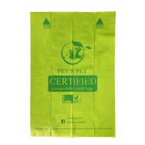 Dog Poop <b>Bags</b> Pet Waste <b>Bag</b> Biodegradable and <b>Compostable</b> for Outdoor Pet Waste Clean up - Product Image 3