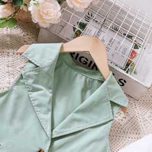 Vêtements Fille Ensemble Gilet Trois Pièces Décontracté Tendance Vente en Gros Vêtements pour Adolescentes - Product Image 4