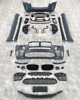 Kit de Carrocería para BMW X6 F16 2014-2019 Actualizado a Kit X6M 1:1 Parachoques Delantero y Trasero Faldones Laterales Accesorios Nuevo