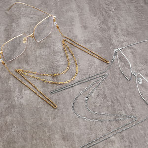 KRKC-<span class=keywords><strong>cadena</strong></span> con correa <span class=keywords><strong>para</strong></span> <span class=keywords><strong>gafas</strong></span> de sol <span class=keywords><strong>para</strong></span> hombre, Collar personalizado <span class=keywords><strong>para</strong></span> <span class=keywords><strong>gafas</strong></span> de sol, color dorado, 2021 - Product Image 6