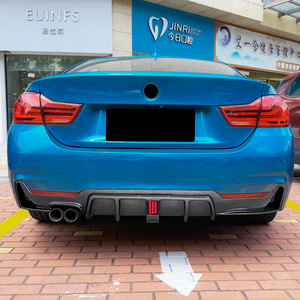 ลิ้นกันชนหลัง BMW F32 F33 F36 M Sport ปี 2014-2020 ลายคาร์บอนไฟเบอร์ วัสดุ PP - Product Image 2