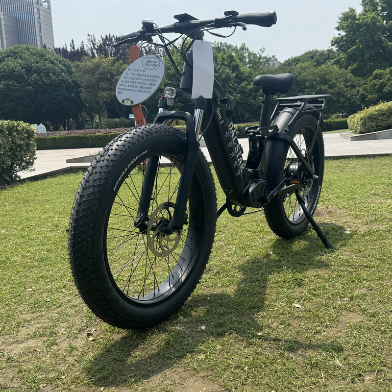 PEAK 5000W Dual Motor Fat Tire Electric Bike - 52V 32Ah Battery, 40-47MPH, 100 Mi Range, Hydraulic Brakes, 24" Tires, For All Terrain Adults
