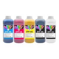 Tinta DTF GOOSAM 1000ML CMYK Putih untuk Printer Epson I3200 Xp600 1390 4720 Dx5 L1800, Transfer Panas untuk Pencetakan Tekstil