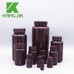 Bouteille de réactif à large bouche bouteille transparente HDPE PP LDPE 4ml 8ml 10ml 15ml 30ml 50ml 60ml 100ml 125ml 250ml 500ml 1000ml - Product Image 1