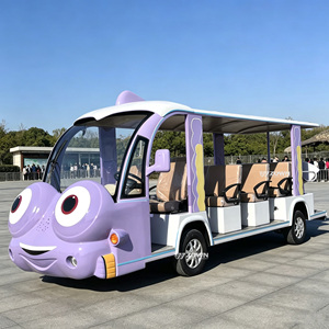 Bus électrique touristique durable de 23 places avec fenêtre panoramique pour les excursions touristiques - Product Image 1