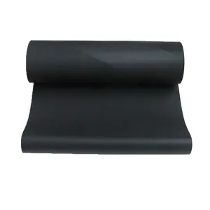 Hot sale black diamond pvc conveyor belt for treadmill walking belt on selling