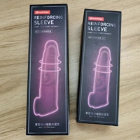 Nouveau préservatif à picots en silicone liquide pour adultes, jouet sexuel