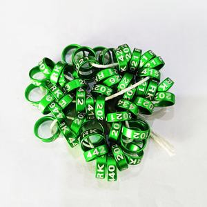 Ücretsiz renk özel metal yüksek kaliteli lazer işaretli numaralı seri yıl ülke kuş bantları, 2021 yeni tasarım en popüler alüminyum - Product Image 6