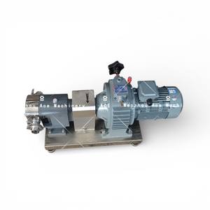 Pompe d'émulsification à cisaillement élevé Ace 7,5 kW en acier inoxydable, à 3 étages, pour mélange et homogénéisation efficaces, avec trémie - Product Image 6