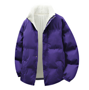 Veste tendance décontractée en duvet de coton moelleux, veste d'hiver pour homme, vêtements pour homme - Product Image 5