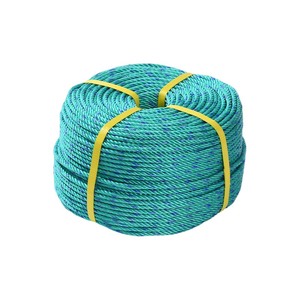 工場価格 3ストランド ブルー ポリプロピレンロープ 高強度 防水 PPロープ 釣り用 - Product Image 5