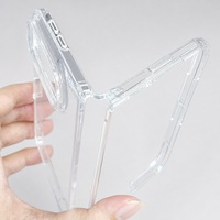Coque de téléphone transparente en TPU PC pour iPhone Duo Fold, anti-rayures, antichoc, coque transparente, funda pour iPhone 18 Duo
