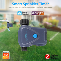 Tuya Zigbee minuterie d'arrosage de jardin intelligente télécommande sans fil interrupteur d'arrosage d'irrigation batterie marche/arrêt capteur de dosage d'eau