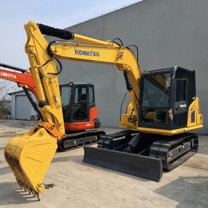 Excavadora Usada Original de Japón Más Vendida, Máquina Komatsu PC70 de 7 Toneladas, Excavadora Hidráulica de Orugas PC70 con Pocas Horas de Trabajo - Product Image 3