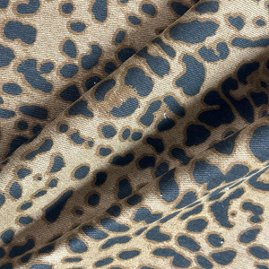 Kain Katun Motif Leopard Bernapas Lembut dan Bercorak untuk Kemeja - Product Image 1