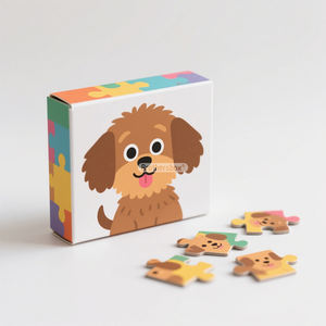 Casse-tête en papier personnalisé avec logo personnalisé de 48 <span class=keywords><strong>pièces</strong></span> pour <span class=keywords><strong>chien</strong></span> et animal Casse-tête éducatif pour enfants pour la famille - Product Image 3