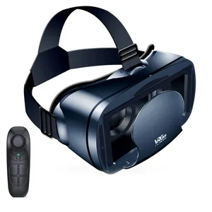 نظارات الهاتف المحمول VR 3D مربع VR مع جهاز التحكم عن بعد