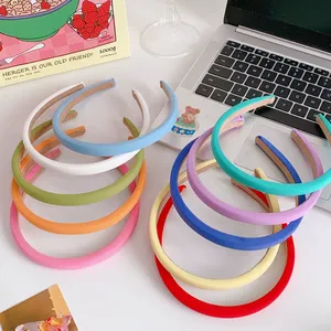 <span class=keywords><strong>Spugna</strong></span> da 15mm all'interno di fasce in plastica ricoperte di tessuto Macarone fasce <span class=keywords><strong>per</strong></span> <span class=keywords><strong>capelli</strong></span> in cotone grosso cerchi <span class=keywords><strong>per</strong></span> <span class=keywords><strong>capelli</strong></span> di Base <span class=keywords><strong>per</strong></span> accessori <span class=keywords><strong>per</strong></span> <span class=keywords><strong>capelli</strong></span> fai da te - Product Image 2