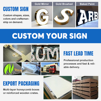 Letras LED Resistentes a la Intemperie IP65, Letrero 3D para Exteriores, Letrero de Canal para Negocios en Exteriores