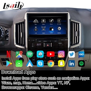 Interfaz multimedia para coche Android 10 con <span class=keywords><strong>Yandex</strong></span>, mapa de Google para Toyota Land Cruiser LC200 nuevo 2019-VXR/GXR - Product Image 5
