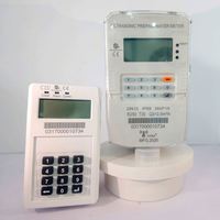 Medidor de Agua Ultrasónico Prepago con Teclado de Latón IP68, Token STS, CIU Dividido, Software de Prepago Inteligente Encriptado para Venta, OEM