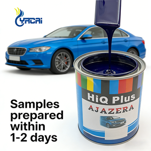 <span class=keywords><strong>Peinture</strong></span> de finition automobile polyuréthane 2K bleu vertâtre haute brillance application par pulvérisation pour la restauration et les retouches de voitures - Product Image 3