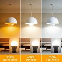 Lampe à détecteur de mouvement radar A60 10W E27/B22, douille 100-240V IP20, ampoule LED à induction d'objet pour éclairage intérieur