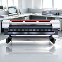 Imprimante éco-solvant 3,2 m Epson XP600 I3200, machine de découpe grand format pour vinyle et bâches flexibles