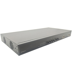 4 Port OLT Optical Line Terminal Fiber Network <b>Security</b> <b>Equipment</b> High Speed FTTH FTTX Broadband Single Power Supply - Product Image 1
