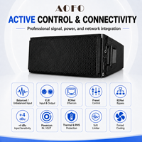 AOFO HDL-30A Altavoz Profesional de Línea Activa, Sistema de Sonido PA con Doble Imán de Ferrita de 10 Pulgadas, 2200W, Portátil