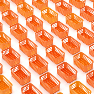 قالب سلة بلاستيكية، قالب صندوق ABS لمنتجات السوبر ماركت البلاستيكية، قولبة حقن البلاستيك - Product Image 2