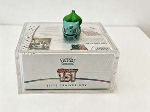 High Quality Clear Acrylic 151 Elite Trainer Box <b>Protector</b> Transparent Game <b>Cards</b> Display Case Recyclable Collectibles Gift 5mm - Product Image 3