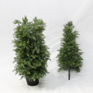 Árbol Artificial de Cedro Ciprés <span class=keywords><strong>Italiano</strong></span> para Exteriores de 3/4/5/6/7/9/10/11/12 Pies, 8 Pies, 8Ft, 6Ft, Césped Artificial para Decoración de Pascua - Product Image 5