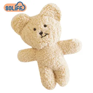 Phim Hoạt Hình Biscuit Bear Pendant Mềm Tùy Chỉnh Kawaii Teddy Bears Bán Động Vật Plushie Ositos De Peluche