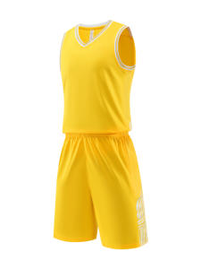 Maillot de sport unisexe de basketball à séchage rapide, absorbant la transpiration, respirant, grande taille, design personnalisé, impression par transfert thermique - Product Image 2