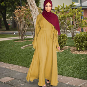 Dhoti alla Moda per Bambini, Abito Lungo Antirughe, Abbigliamento Islamico Femminile di Origine Guangdong, Taglia XXL - Product Image 5