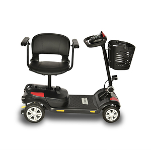 Scooter motorisé KSM-906 pour personnes âgées, 4 roues, meilleur nouveau scooter électrique pliable à grandes roues en vente - Product Image 1