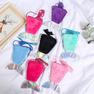 Glittering Mermaid Coda Della Borsa Della Moneta Della Coda Della Sirena di Paillettes Crossbody Raccoglitore Della Moneta Borse per I Bambini Poco Ragazze Del Partito <span class=keywords><strong>Regali</strong></span> Di Compleanno - Product Image 6