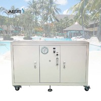 Concentrateur d'oxygène AERTI 40L/min sur roulettes pour haute altitude
