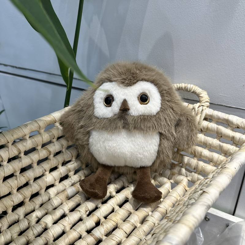 20CM Wholesale Stuffed Soft Plush Owl Doll Lifelike Plush Toys