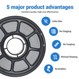 Filamento para Impresora 3D, Flexible, PLA+ Plateado, 1.75mm, FDM, Bambulab Raise3D, 330m, CE, ROHS - Product Image 2