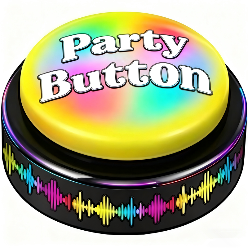 Disco Dance Button with 5 Songs