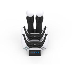 Station de chargement sans fil 4 en 1 pour contrôleur <span class=keywords><strong>PS5</strong></span> Station de chargement pour contrôleur <span class=keywords><strong>PS</strong></span> <span class=keywords><strong>Move</strong></span> - Product Image 5