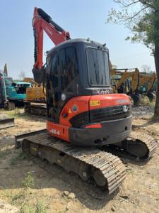 Kubota U48 U55 KX135 d'occasion, mini-pelle hydraulique de 5 tonnes à compatibilité étendue, multifonctionnelle et à haut rendement - Product Image 4