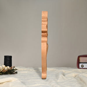 Plaque murale en <span class=keywords><strong>bois</strong></span> sculptée en forme de cœur <span class=keywords><strong>Mara</strong></span>, panneau représentant une déesse avec bordure à nœuds, sculpture en <span class=keywords><strong>bois</strong></span> rustique de style fantastique sombre - Product Image 5