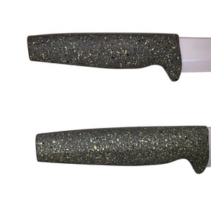 Modèle de cuisine noir mat poignée 3 "4" 5 "6" pouces Éplucheur couvre ensemble de <span class=keywords><strong>couteau</strong></span> en céramique - Product Image 6